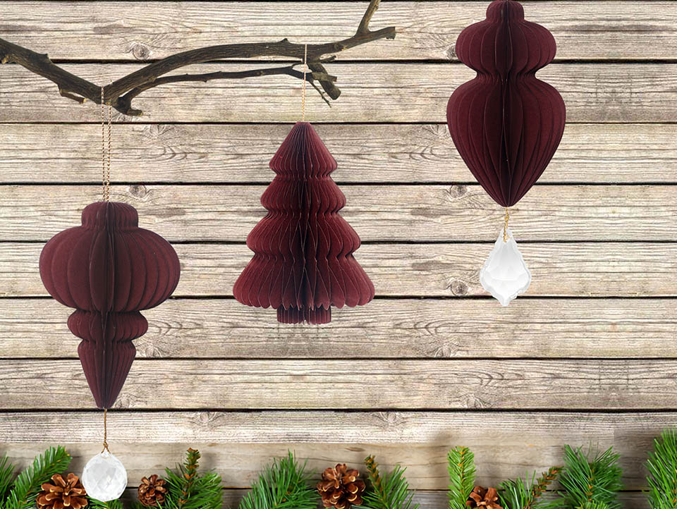 Red Christmas Paper Honeycomb Ornaments-01.jpg